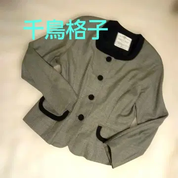 노카라 자켓 하운드투스 울 Sissy boy