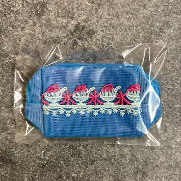 치카자와 레이스 캐러멜 미니 파우치 빙수
