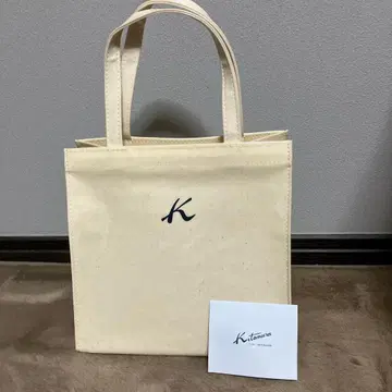 키타무라 토트백 아이보리
