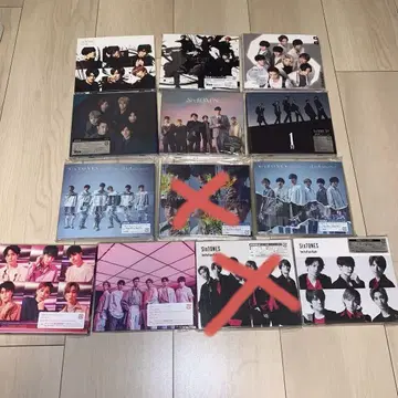 SixTONES CD 13장 세트