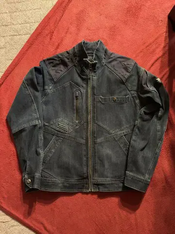 도라이치 TORAICHI TORA 데님 셋업 상하의 세트 새상품급 작업옷