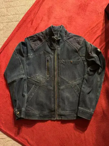 도라이치 TORAICHI TORA 데님 셋업 상하의 세트 새상품급 작업옷