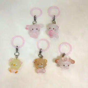 mikko 캐릭터 메지루시 액세서리 2 컴플리트 세트