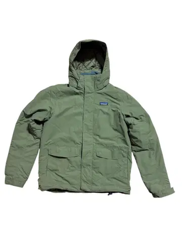 patagonia 후드 부착 마운틴 후드티 올리브