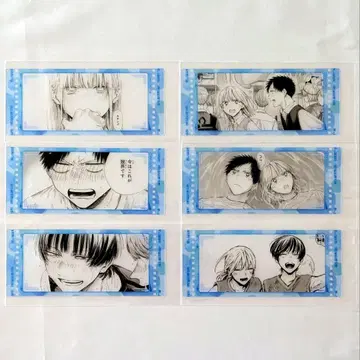 푸른상자 사슴노 치나츠 이노마타 타이키 고토 유메카 클리어 책갈피