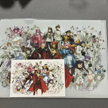 와다 아루코전 클리어 파일 메인 비주얼 집합 엽서 세트