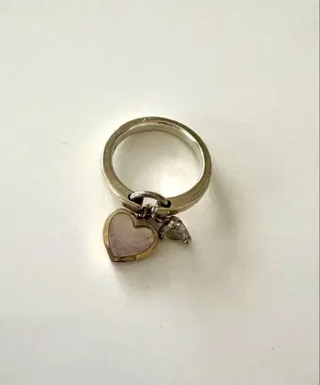 스타 주얼리 하트 참 실버 반지 silver925