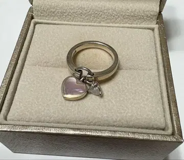 [ 주말 한정판 SALE ] 스타 주얼리 하트 참 반지 silver925