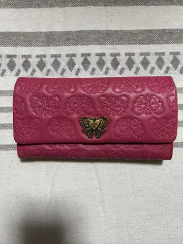 ANNA SUI 장지갑 안나수이 핑크