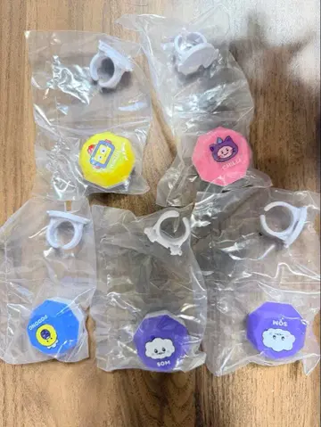 treasure truz 가챠 피카 반짝 반지 모음