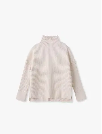 이번 시즌 신상 론 헤르만 에어 코튼 리브 터틀넥 풀오버
