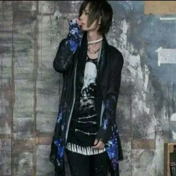 civarize V 락 드레이프 꽃무늬 새상품급 가디건q
