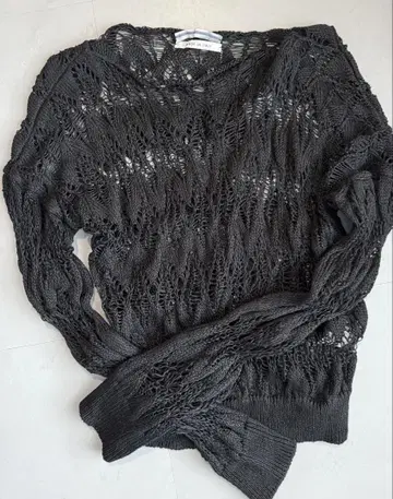 Cristaseya 크리스타세야 Linen Lace Sweater