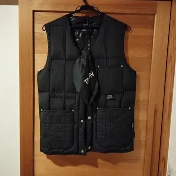 TAION CORDURA 퀼팅 베스트 M 블랙