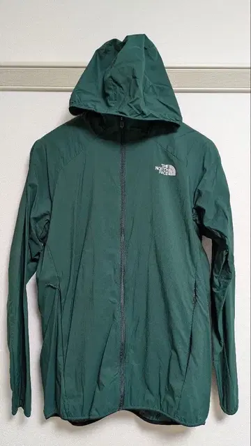 THE NORTH FACE 후드 부착 나일론 자켓 M 그린