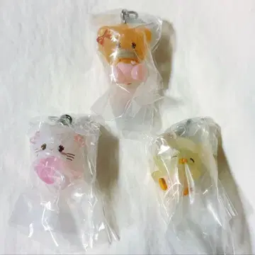 mikko 메지루시 액세서리 무스 라떼 퍼프 3개 세트