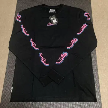 [ 미사용품 ] Deuce 듀스 Long Sleeve BLK M 사이즈