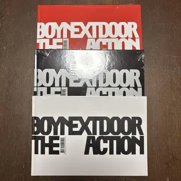 BOYNEXTDOOR The Action 3종 세트 미개봉 새상품
