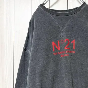 초레어 누메로벤투노 워시 가공 트레이닝복 오버 사이즈