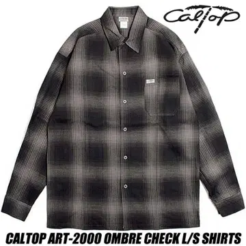 CALTOP 칼탑 체크 셔츠