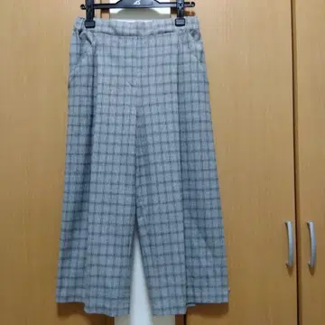 최근 상품 상태 좋음 피노레 PINORE 따뜻한 와이드 팬츠 사이즈 38