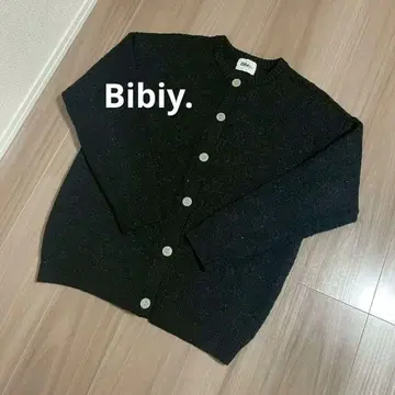 [새상품급] bibiy 비비 글리터 라메 니트 블랙