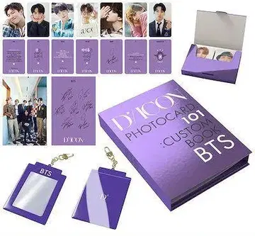 BTS D'ICON PHOTOCARD101:CUSTOMBOOK 미개봉