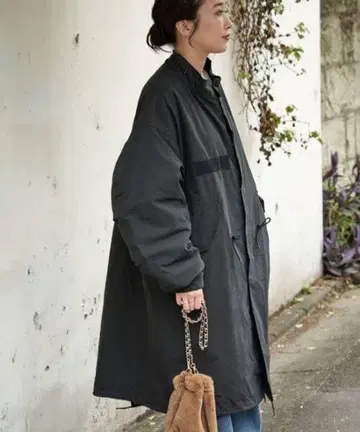 FREAK'S STORE M-65 모즈 코트 블랙 3way