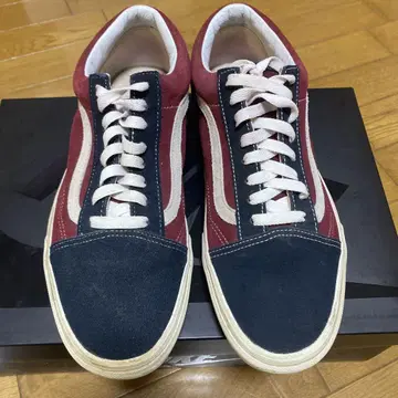 Vans 올드스쿨 초기 디자인 버건디