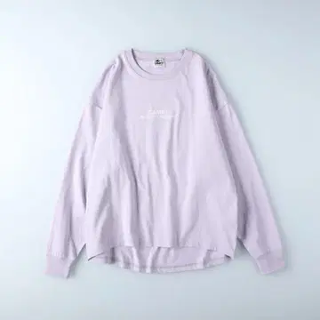 CAMP7 백 로고 프린트 롱T