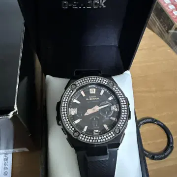 CASIO G-SHOCK 블랙 GST-W310BDD CZ 다이아 커스텀