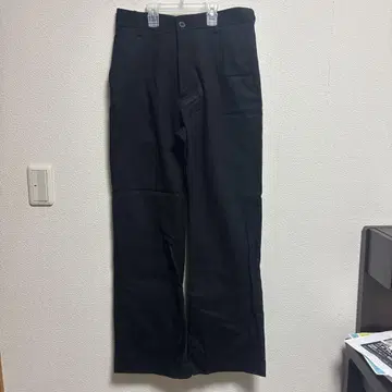 ZARA 블랙 플레어 팬츠