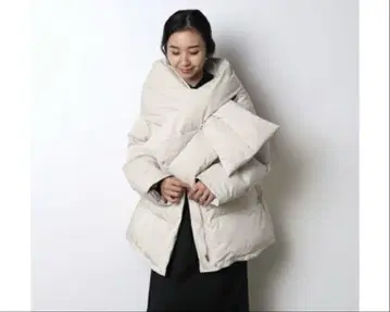 [ 고품질 ] meri 퍼 패딩 숏 기장 코트 써모라이트 다운