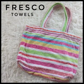 FRESCO TOWELS 스트라이프 토트백