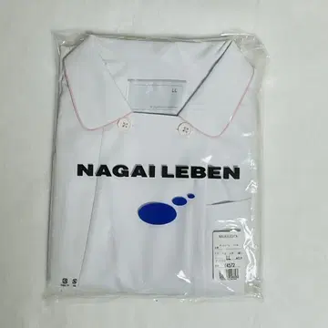 흰 옷 여성용 LL NAGAI LEBEN 튜닉