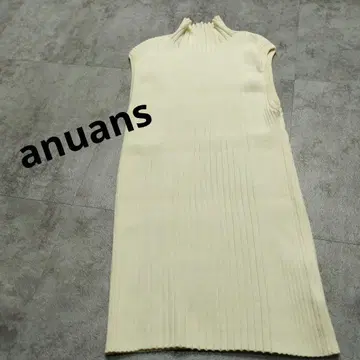 anuans 아뉴앙스 보틀넥 리브 니트탑