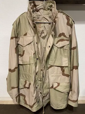 데저트 카모 M-65 자켓 스몰 레귤러