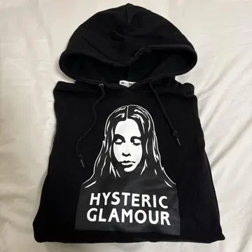 x-girl x HYSTERIC GLAMOUR 후드티 블랙