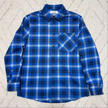 COS 플란넬 셔츠 옴브레 셔츠 S 사이즈