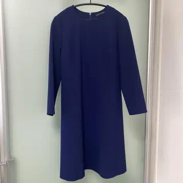 TARA JARMON 네이비 무릎 기장 원피스