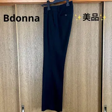 [ 새상품급 ] B donna 블랙 팬츠 슬랙스 M 비돈나