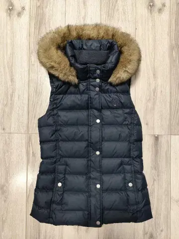 타미힐피거 네이비 퍼 다운 베스트