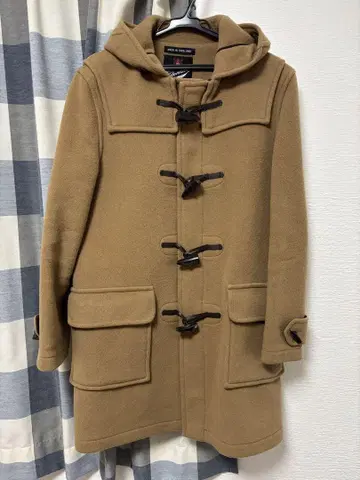 Gloverall 글로버올 BEAMS 별주 더플 코트 카멜 M