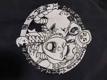 그라니프 마츠모토 타이요 철콘 근크리트 콜라보 블루종 S 사이즈