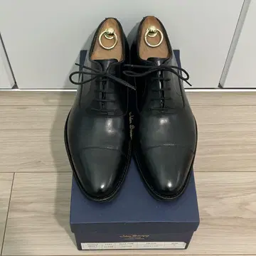 Jalan Sriwijaya 새상품급 블랙 카프 드레스 신발 25.5cm