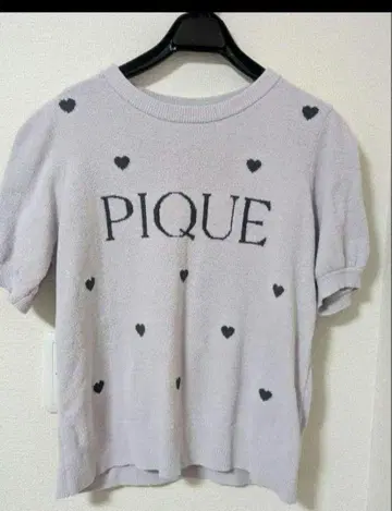 PIQUE 하트 무늬 룸웨어