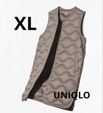 울트라 라이트 다운 롱 베스트 UNIQLO 여성용 XL 사이즈
