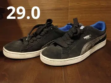 [ 새상품급 ] 푸마 스웨이드 스니커즈 블랙 블루