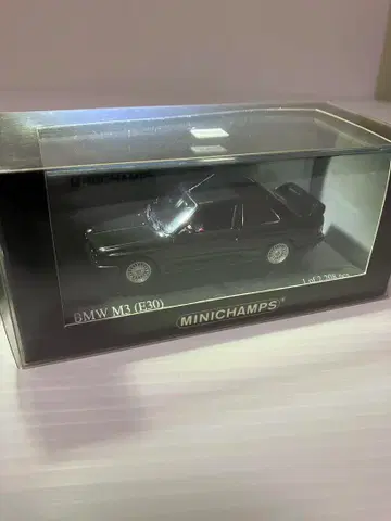미니챔프 1/43 BMW M3 (E30) 블랙