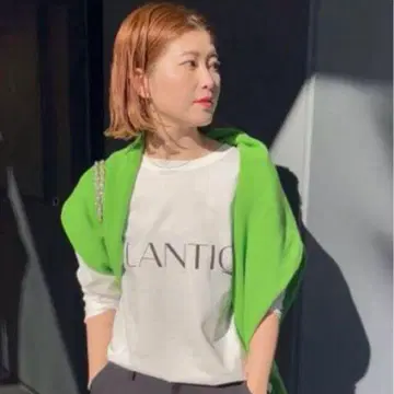spick&span PL.DUTERTRE 실켓 천축 로고 롱 T